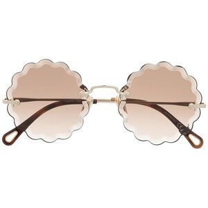 Chloe Scalloped Sunglasses